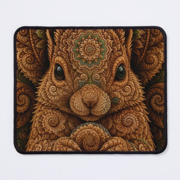 Item preview, Fractal Mandala Squirrel designed and sold by hyperbeast store.