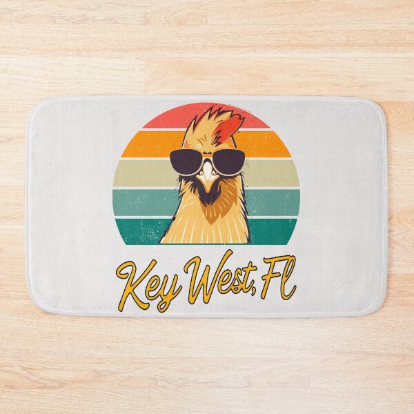 Artikelvorschau, Key West Rooster und Retro Sunset für einen Familienurlaub in Florida entworfen und verkauft von erozzz.