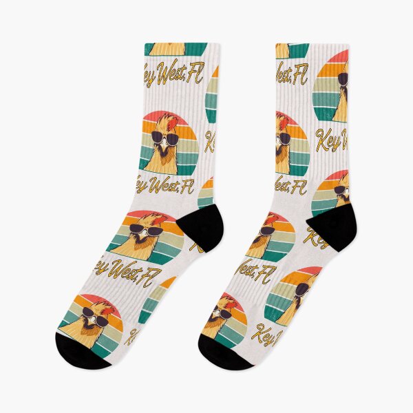 Item preview, Key West Rooster and Retro Sunset for family vacation in Florida  designed and sold by erozzz.