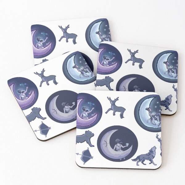 Item preview, Artemis and the Moon Pack designed and sold by KasiKreations.