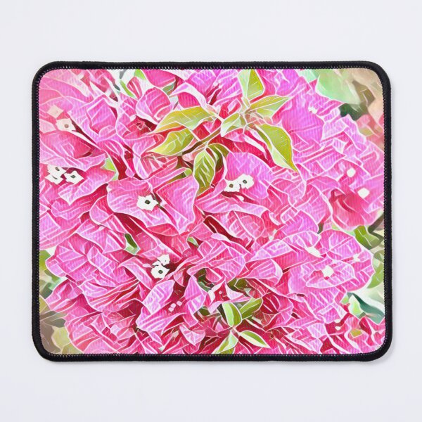 Item preview, Abstract Impressionist Pink Bougainvillea Digital Illustration designed and sold by BalkanBloom.