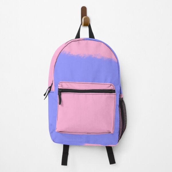 Item preview, Pink and Sky Blue Color Block Split designed and sold by pluielegere.