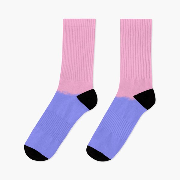 Item preview, Pink and Sky Blue Color Block Split designed and sold by pluielegere.
