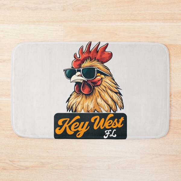 Item preview,  Key West rooster and retro vintage for family Florida vacation designed and sold by erozzz.