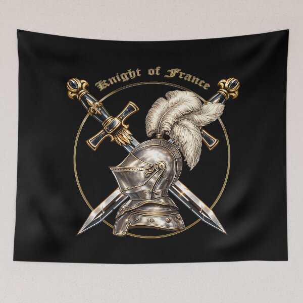 Item preview, Knight of France designed and sold by TATTOO-DESIGN.