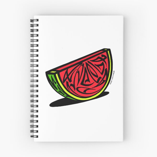 Item preview, Watermelon Modern Calligraphic ORNAMENT designed and sold by elmuna.