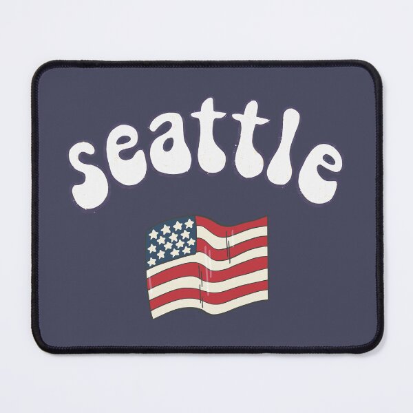 Item preview, Seattle Washington Cute Pastel Skyline designed and sold by HowToCanadian.