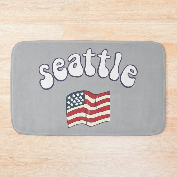 Item preview, Seattle Washington Cute Pastel Skyline designed and sold by HowToCanadian.