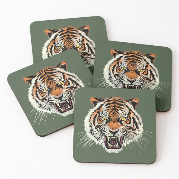 Item preview, Roaring Tiger Face designed and sold by Lidra Zehcnas.