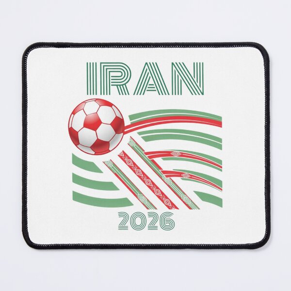 Item preview, Iran Soccer, Iranian Fan, Vintage Retro Football Gift, 2026 Game Day designed and sold by toongstudio.