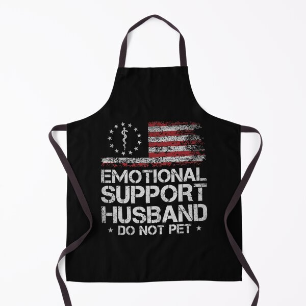 Item preview, Emotional Support Husband Do Not Pet Vintage designed and sold by charoen-design.