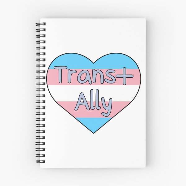 Item preview, Trans+ Ally Heart designed and sold by Robin-Doodles.