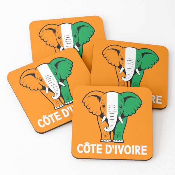 Item preview, Ivory Coast Elephant & Côte d’Ivoire Flag. Men, Women & Kids  designed and sold by Colorfulman.