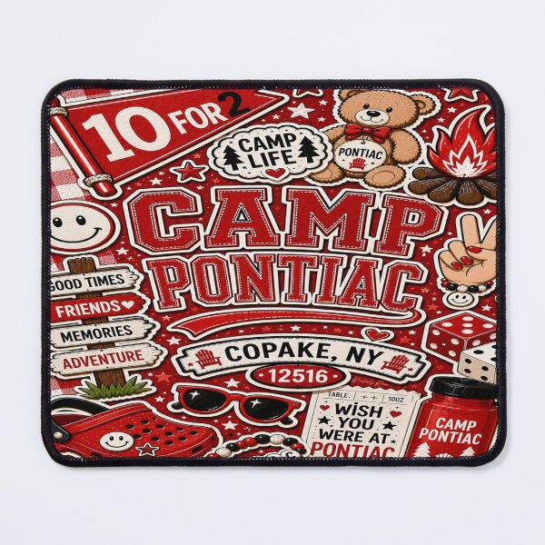 Item preview, Camp Pontiac Collage designed and sold by Rachel's Room.