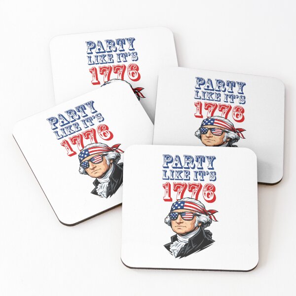 Item preview, Party Like it's 1776 designed and sold by pink-beagle.