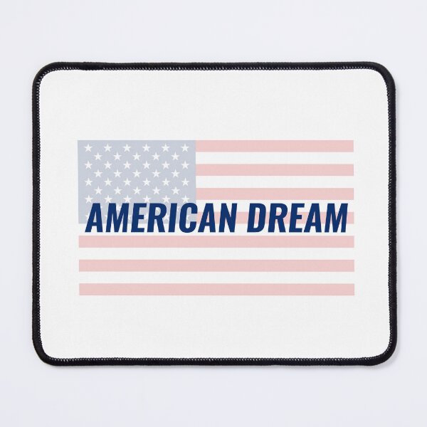 Item preview, AMERICAN DREAM – American Flag Watermark Patriotic Tee | Uncle Jichuan designed and sold by Uncle-Jichuan.