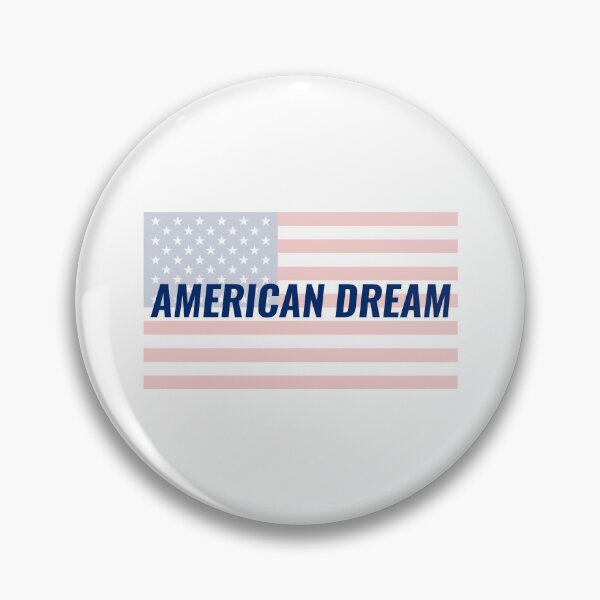 Item preview, AMERICAN DREAM – American Flag Watermark Patriotic Tee | Uncle Jichuan designed and sold by Uncle-Jichuan.