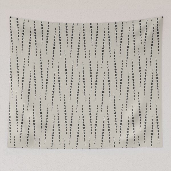 Item preview, Orbit Wave Moon Pattern | Minimal Geometric Abstract Design designed and sold by RafenStein.