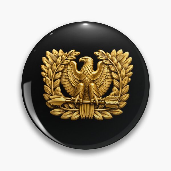 Item preview, Warrant officer gold insignia wo txt designed and sold by Military Insignia Products.