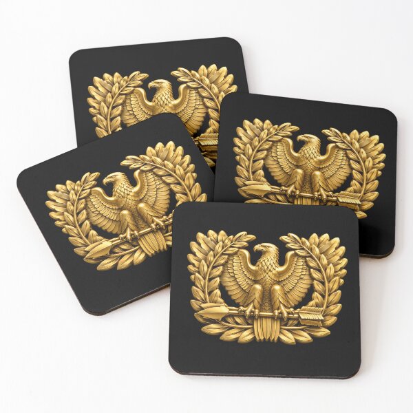 Item preview, Warrant officer gold insignia wo txt designed and sold by Military Insignia Products.