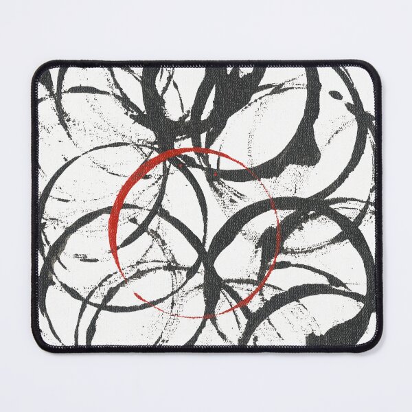 Item preview, Friends Circle Geo Design Black White Red designed and sold by BuckaBaby.