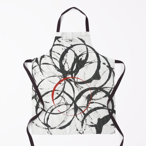 Item preview, Friends Circle Geo Design Black White Red designed and sold by BuckaBaby.