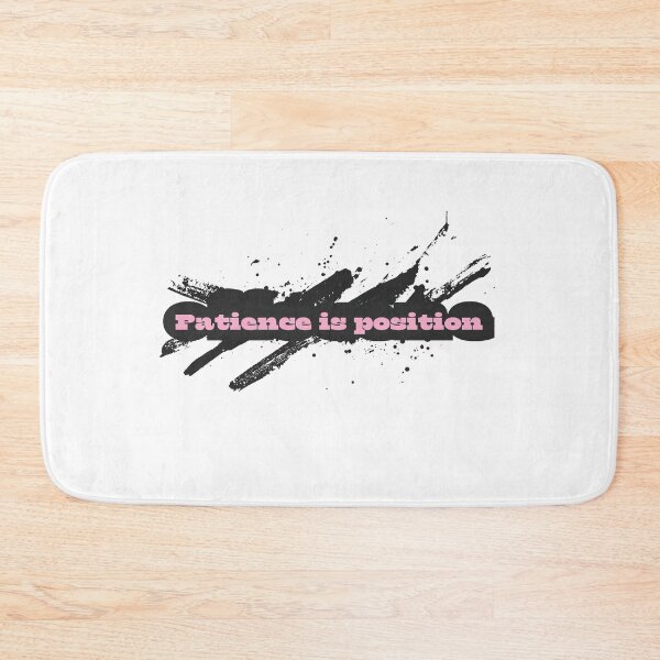 Item preview, Patience Is Position – Trading Mindset Typography Design for Traders, Investors & High-Performance Thinkers designed and sold by AXIS-EQUILIBRIO.