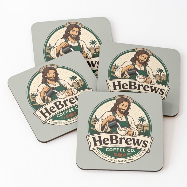 Item preview, HeBrews Coffee Co designed and sold by GhoulishGraphX.