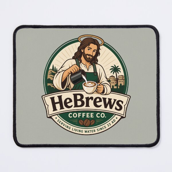 Item preview, HeBrews Coffee Co designed and sold by GhoulishGraphX.