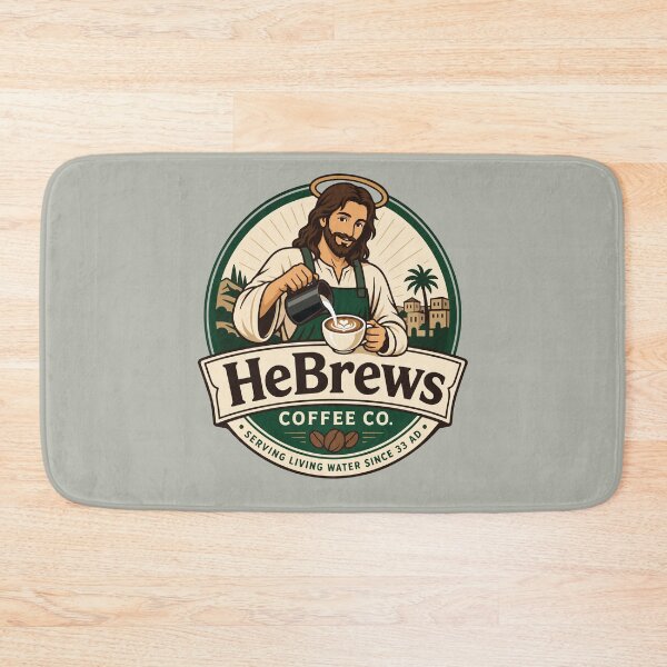Item preview, HeBrews Coffee Co designed and sold by GhoulishGraphX.