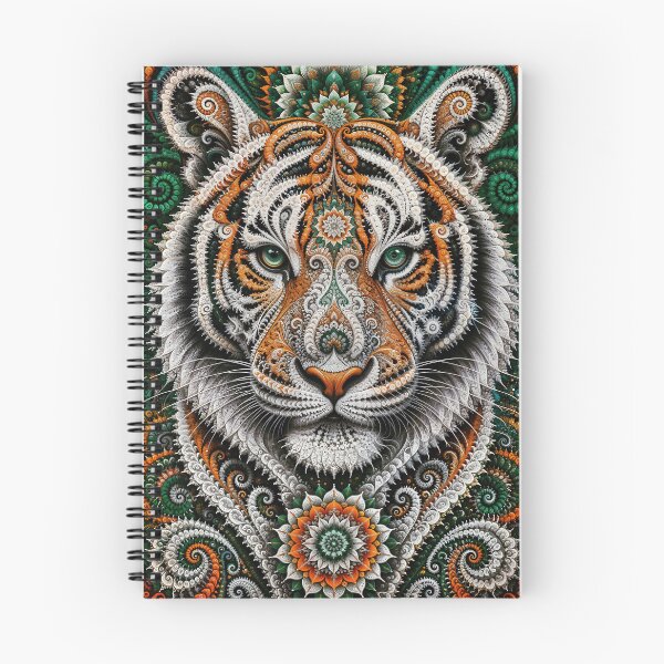Item preview, Fractal Mandala Tiger designed and sold by hyperbeast store.