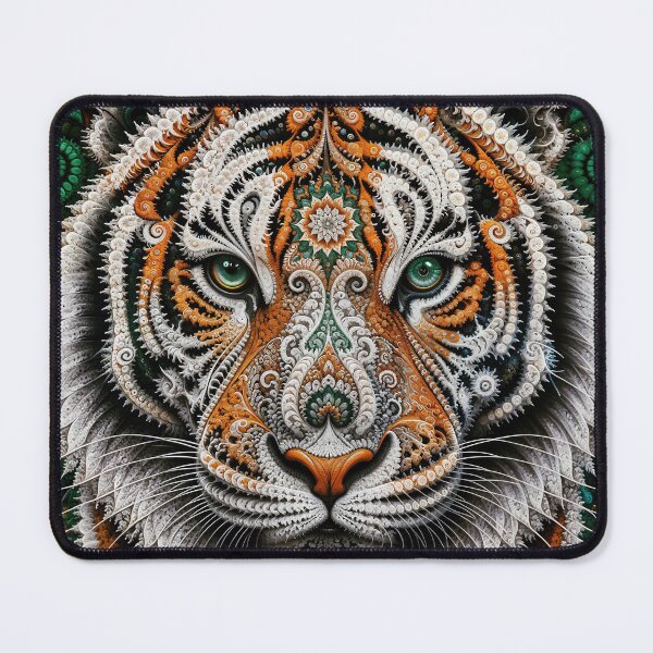Item preview, Fractal Mandala Tiger designed and sold by hyperbeast store.