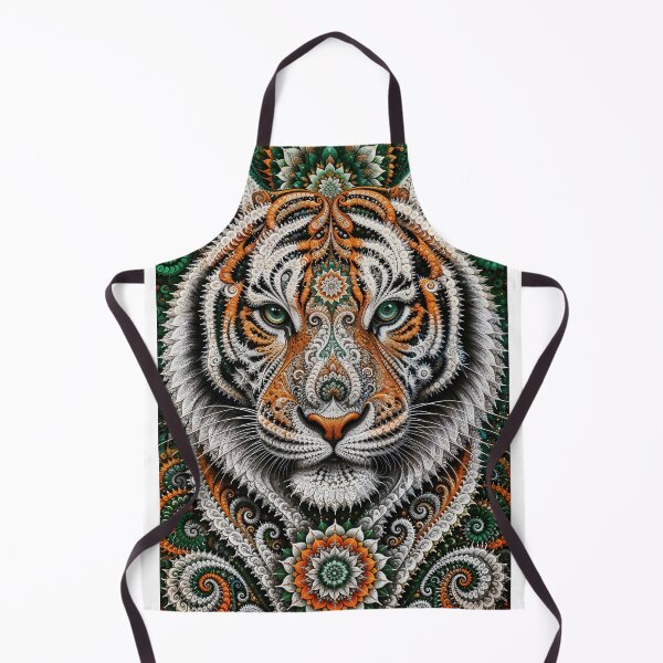 Item preview, Fractal Mandala Tiger designed and sold by hyperbeast store.