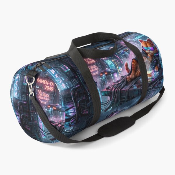 Item preview, Retro Neon Cyberpunk Cosmic Cat Lasagna Designs designed and sold by ART ATTACK ZONE.