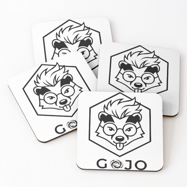 Item preview, Gojo Animal Badge - Funny Anime Manga Vector Art) designed and sold by MADBULL7.
