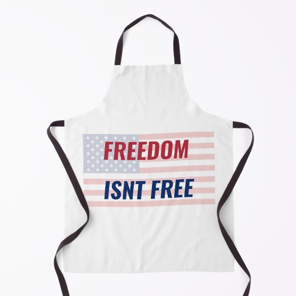 Item preview, FREEDOM ISNT FREE – American Flag Watermark Patriotic Tee | Uncle Jichuan designed and sold by Uncle-Jichuan.