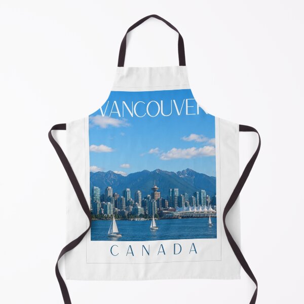 Item preview, Vancouver Cityscape Travel Poster designed and sold by greatlakesimage.