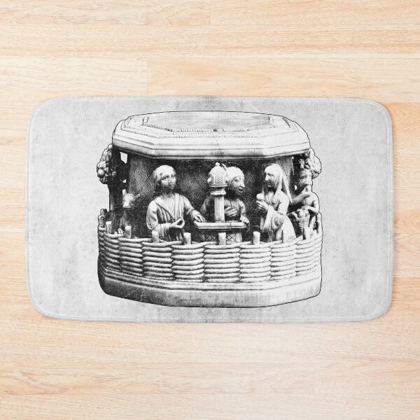 Item preview, 16th Century Ivory Market Scene Statuette Base Renaissance Carving designed and sold by Ghoul Enterprises.