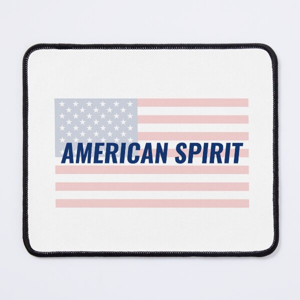 Item preview, AMERICAN SPIRIT – American Flag Watermark Patriotic Tee | Uncle Jichuan designed and sold by Uncle-Jichuan.