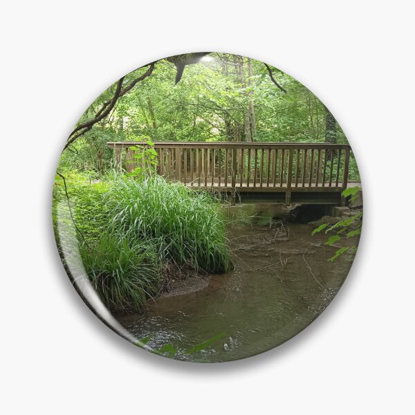 Item preview, Peaceful Forest Stream Bridge designed and sold by PhuongVoArt.