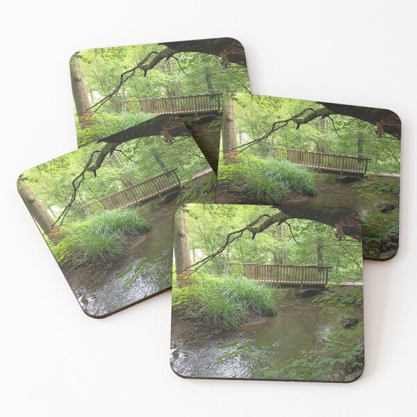 Item preview, Peaceful Forest Stream Bridge designed and sold by PhuongVoArt.