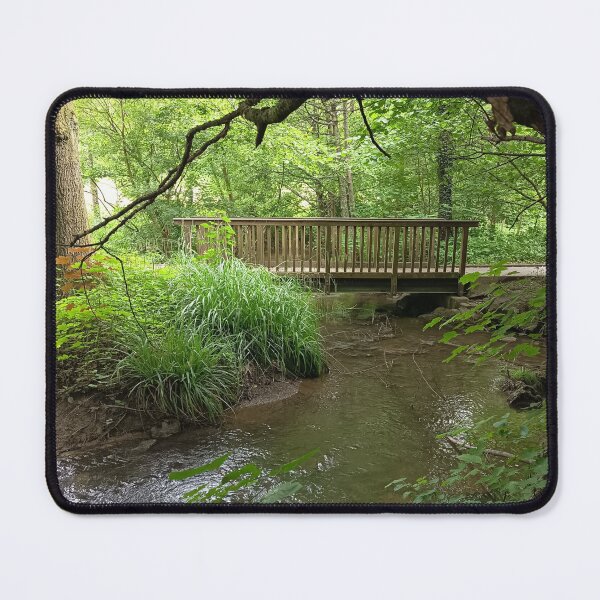 Item preview, Peaceful Forest Stream Bridge designed and sold by PhuongVoArt.
