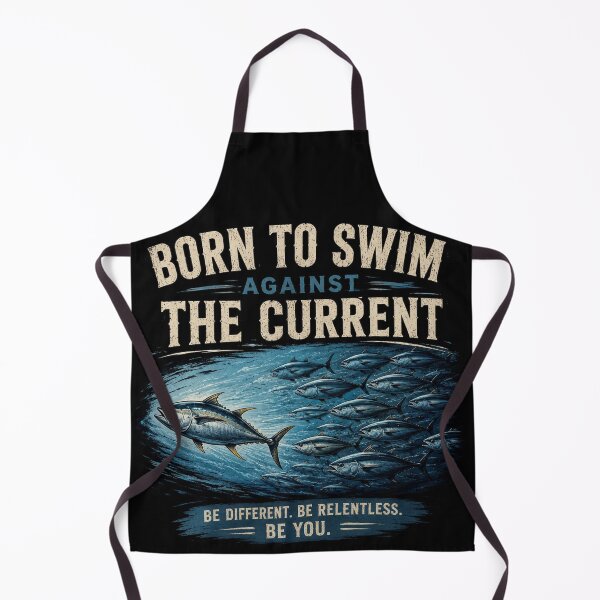 Item preview, Born To Swim Against The Current designed and sold by layalistoresa.