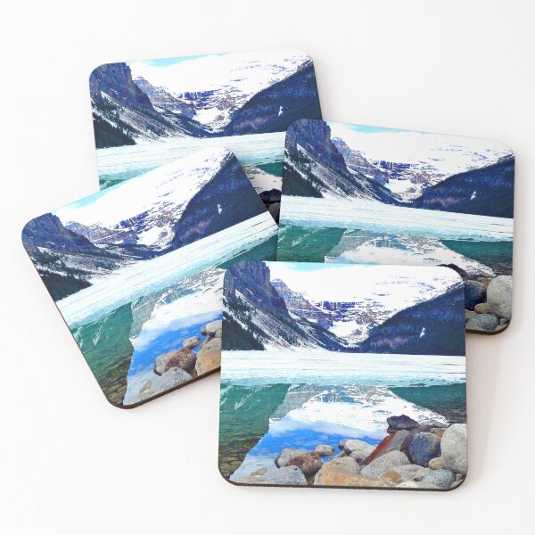 Item preview, Lake Louise Victoria Glacier Rocky Mountains Canada designed and sold by AndyEvansPhotos.