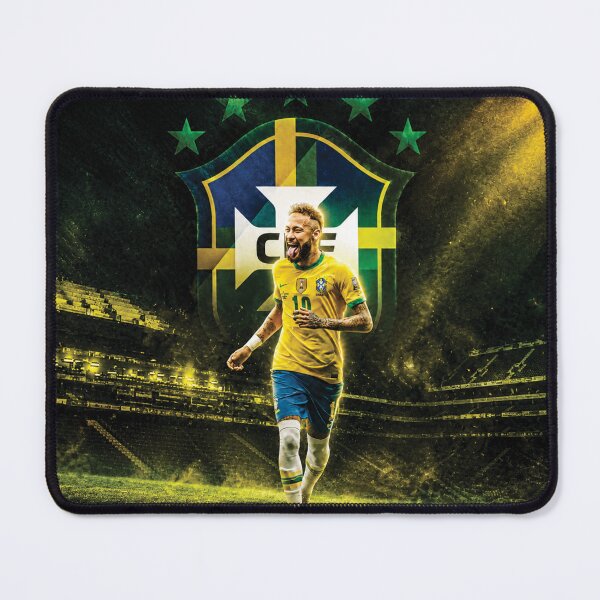 Item preview, Neymar Brazil Football Stadium Poster designed and sold by myJPEG.