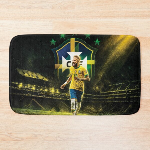 Item preview, Neymar Brazil Football Stadium Poster designed and sold by myJPEG.