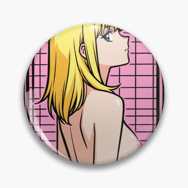 Item preview, Illustration - Young woman profiled blonde hair designed and sold by AnimeShin.