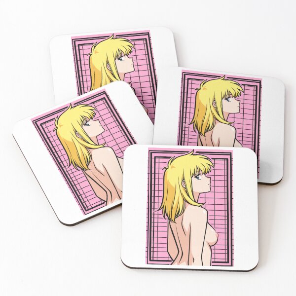 Item preview, Ilustración: Mujer joven de perfil con cabello rubio. designed and sold by AnimeShin.