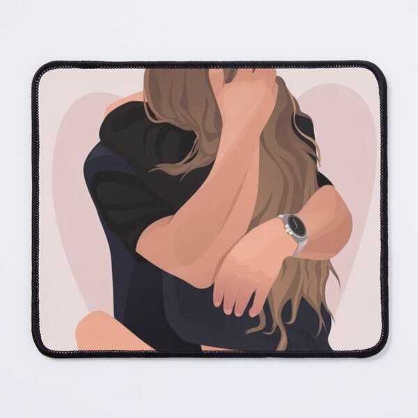 Item preview, Aesthetic Couple Embrace Art designed and sold by     Pink Chaos Club.