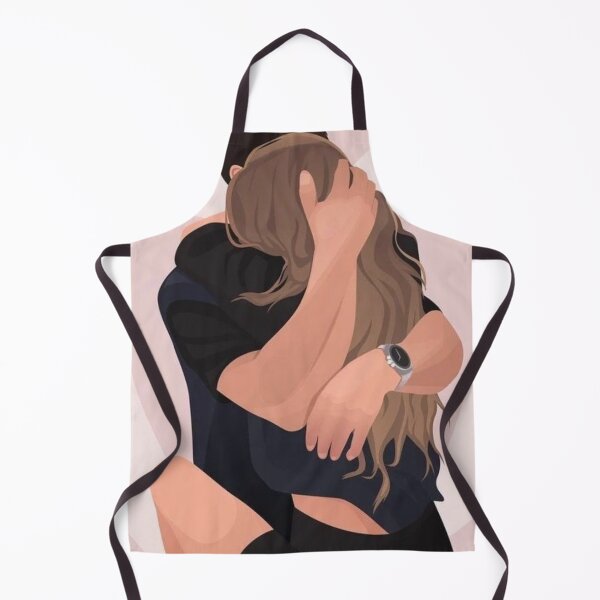 Item preview, Aesthetic Couple Embrace Art designed and sold by Pink Chaos Club.